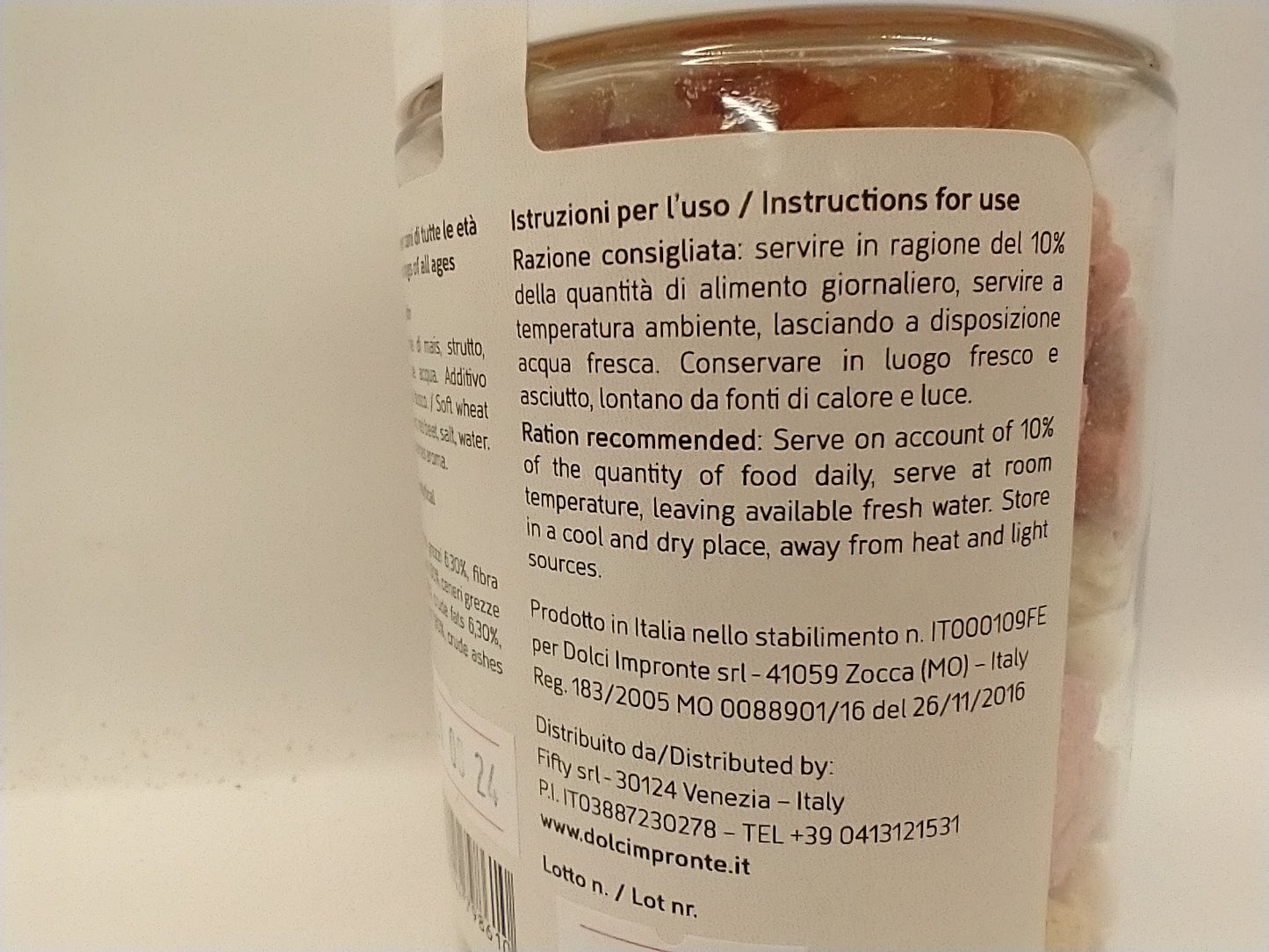Dolci Impronte Biscuits piccolini fruit flavor