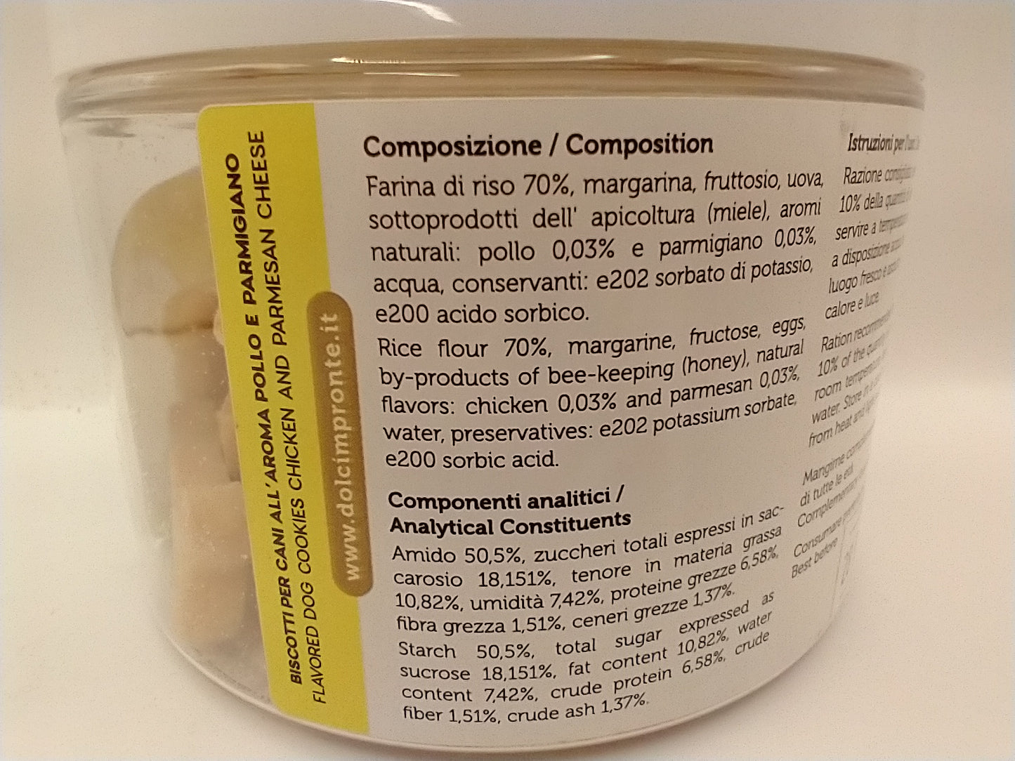 Dolci Impronte Biscuits Chicken Parmesan