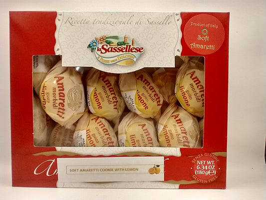Soft Lemon Amaretti Box