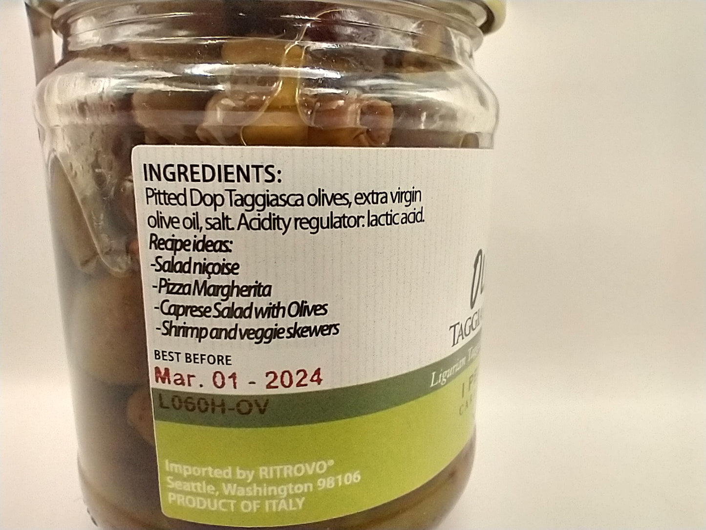 Olive Vive Taggiasca Olives