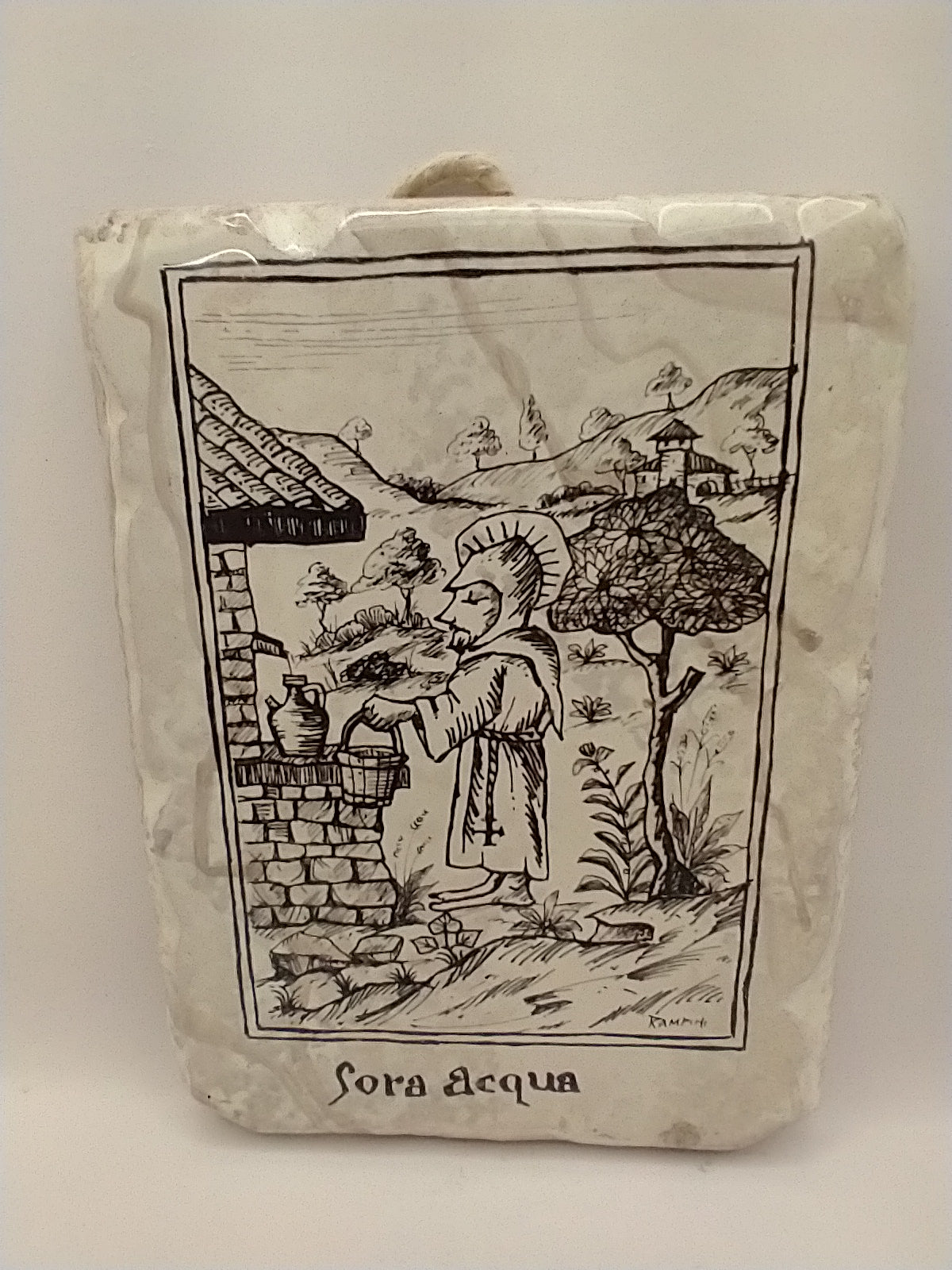 Tile, St. Francis 4.5 x 6 inch