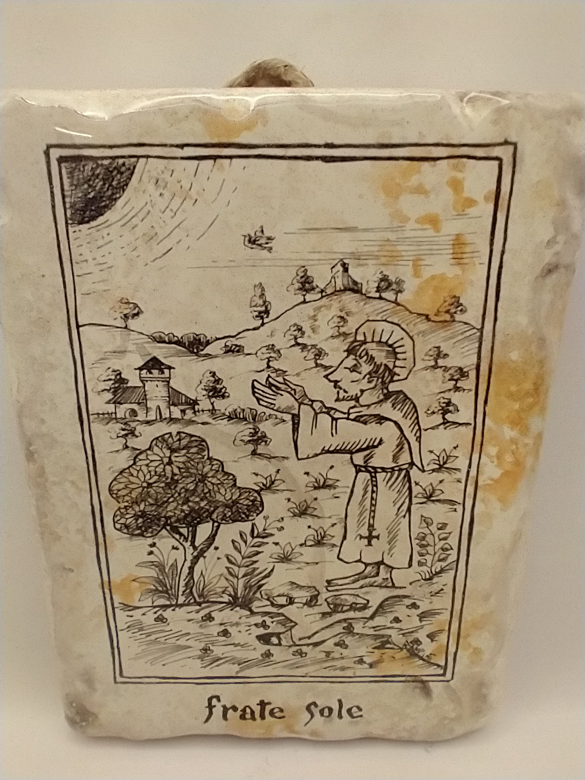 Tile, St. Francis 4.5 x 6 inch