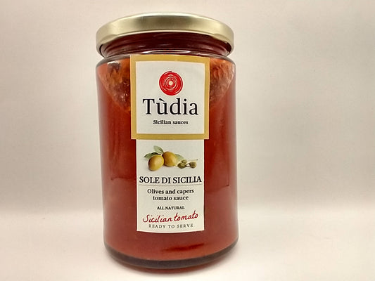 Tudia Olive and Caper Tomato Sauce