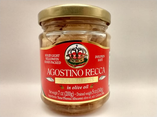 Agostino Recca Tuna Fillets in Olive Oil