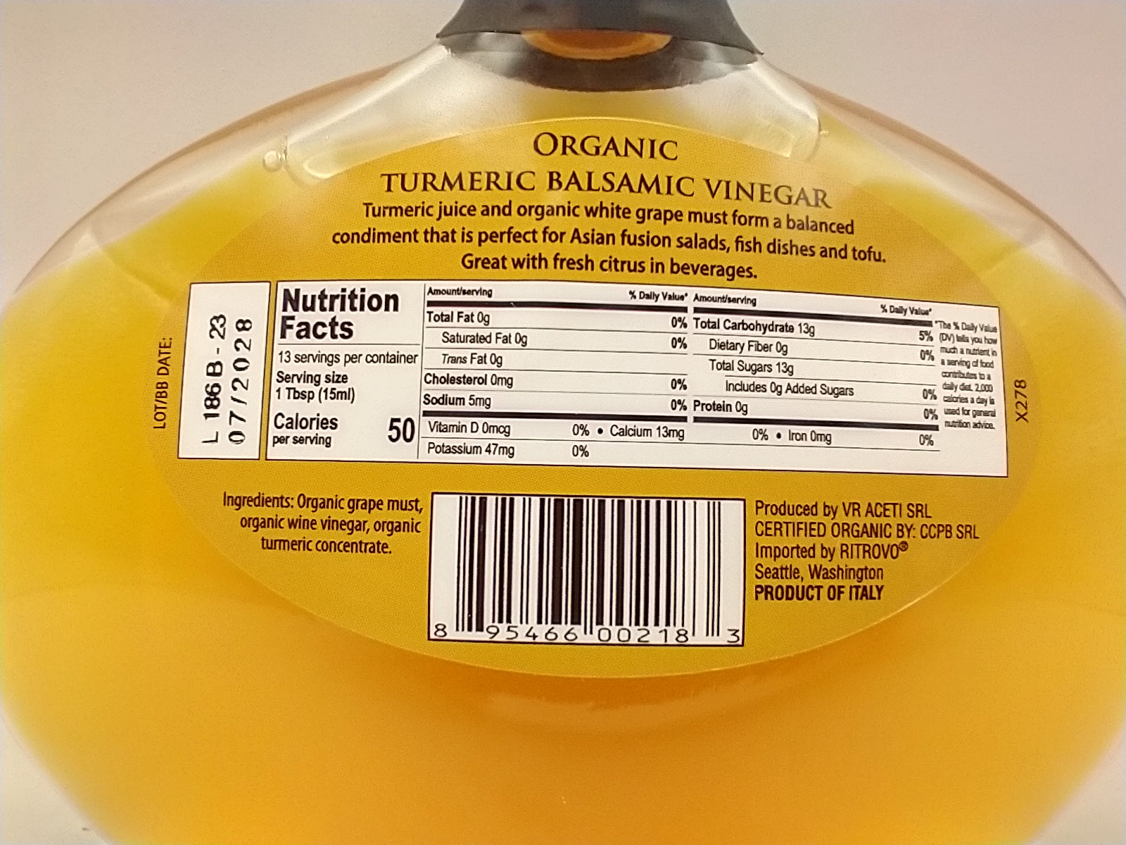 Ritrovo Turmeric Balsamic
