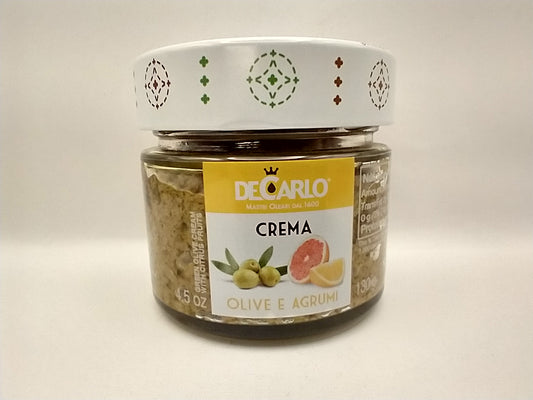 DeCarlo Green Olive Bruschetta with Citrus