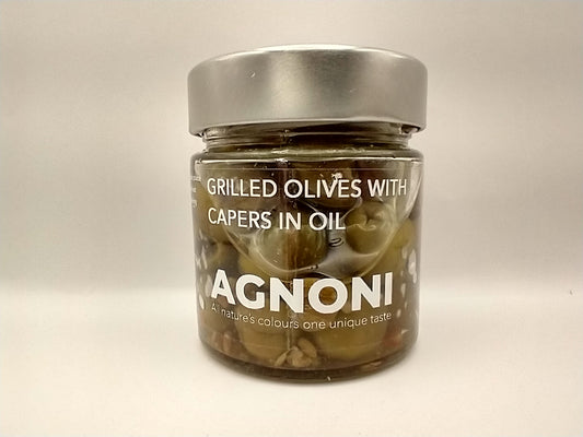 Agnoni Grilled Olives with Capers