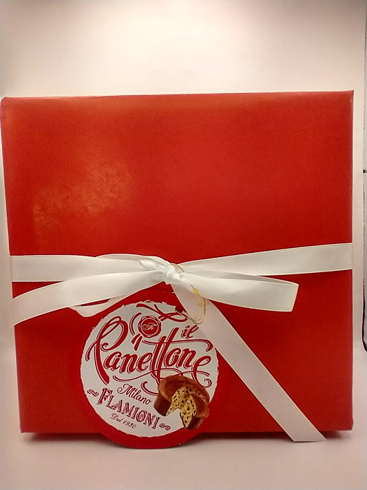 Flamigni Classic Panettone in Red Packaging