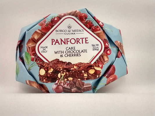 Panforte with Chocolate and Cherries