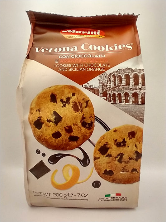 Marini Verona Cookies with chocolate and orange