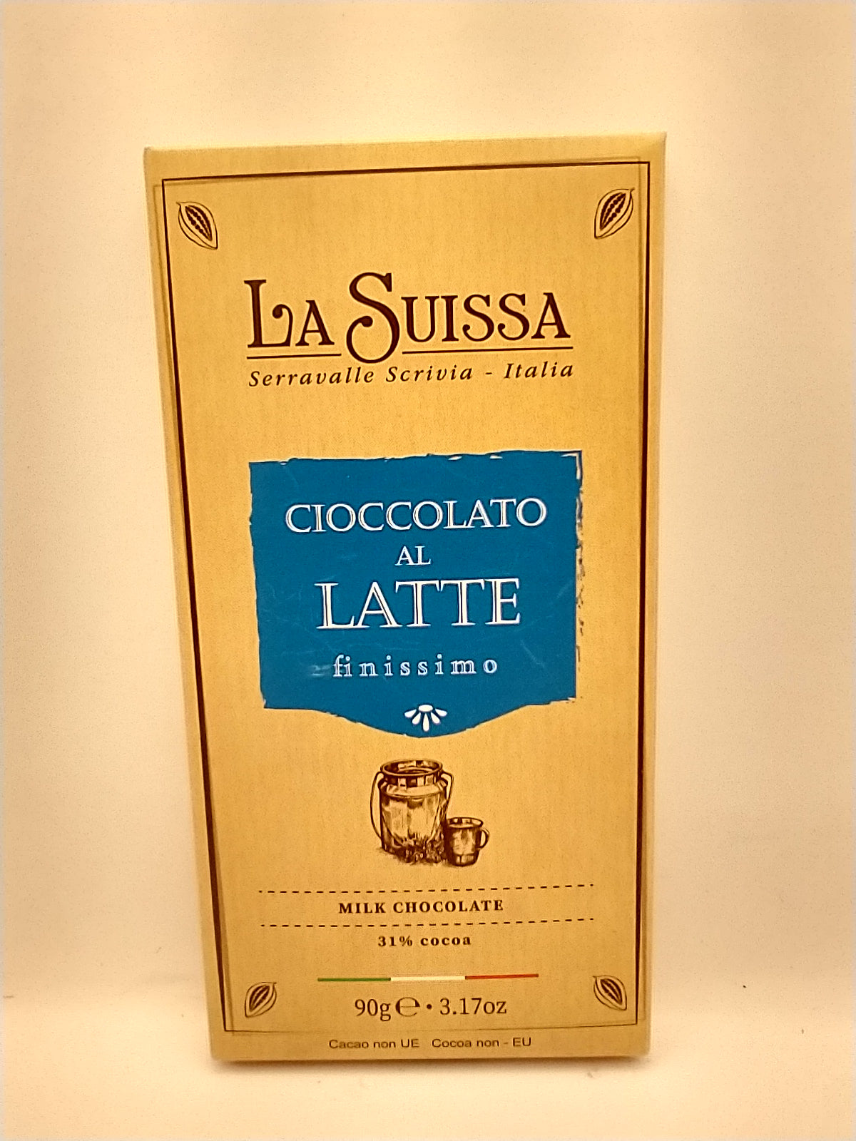 La Suissa Milk Chocolate Bar