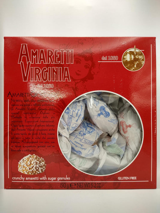Amaretti ni Virginia Crunchy Amaretti in window box