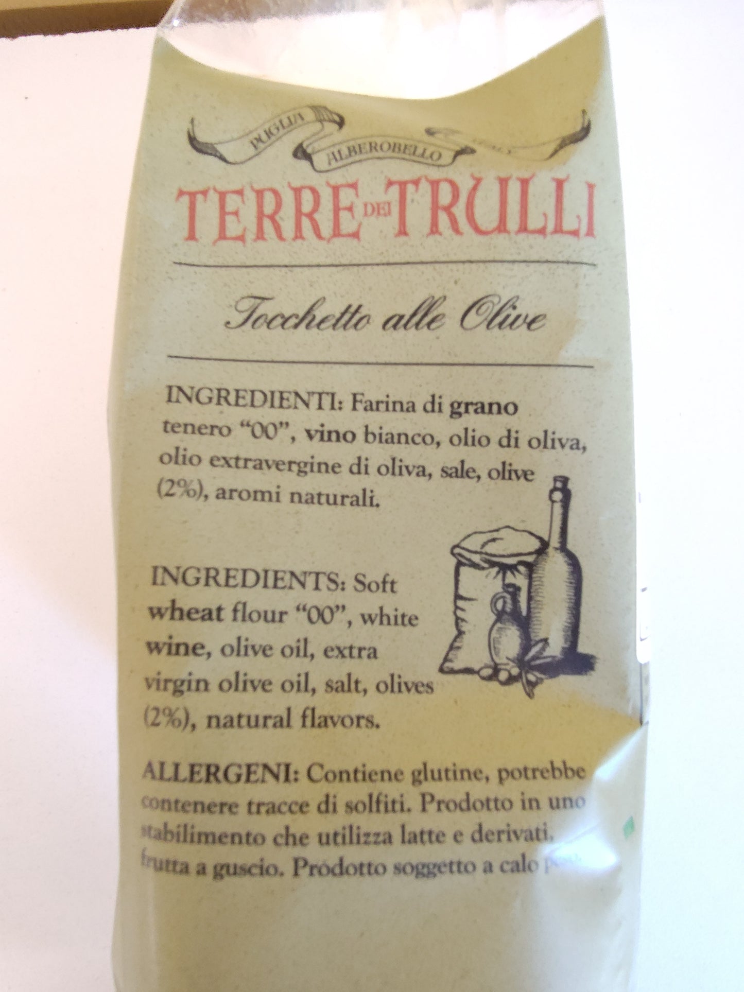 Terre dei Trulli Tocchetto with Olives