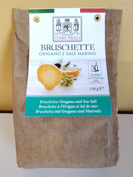 Terre dei Trulli Bruschetta with Oregano and Sea Salt