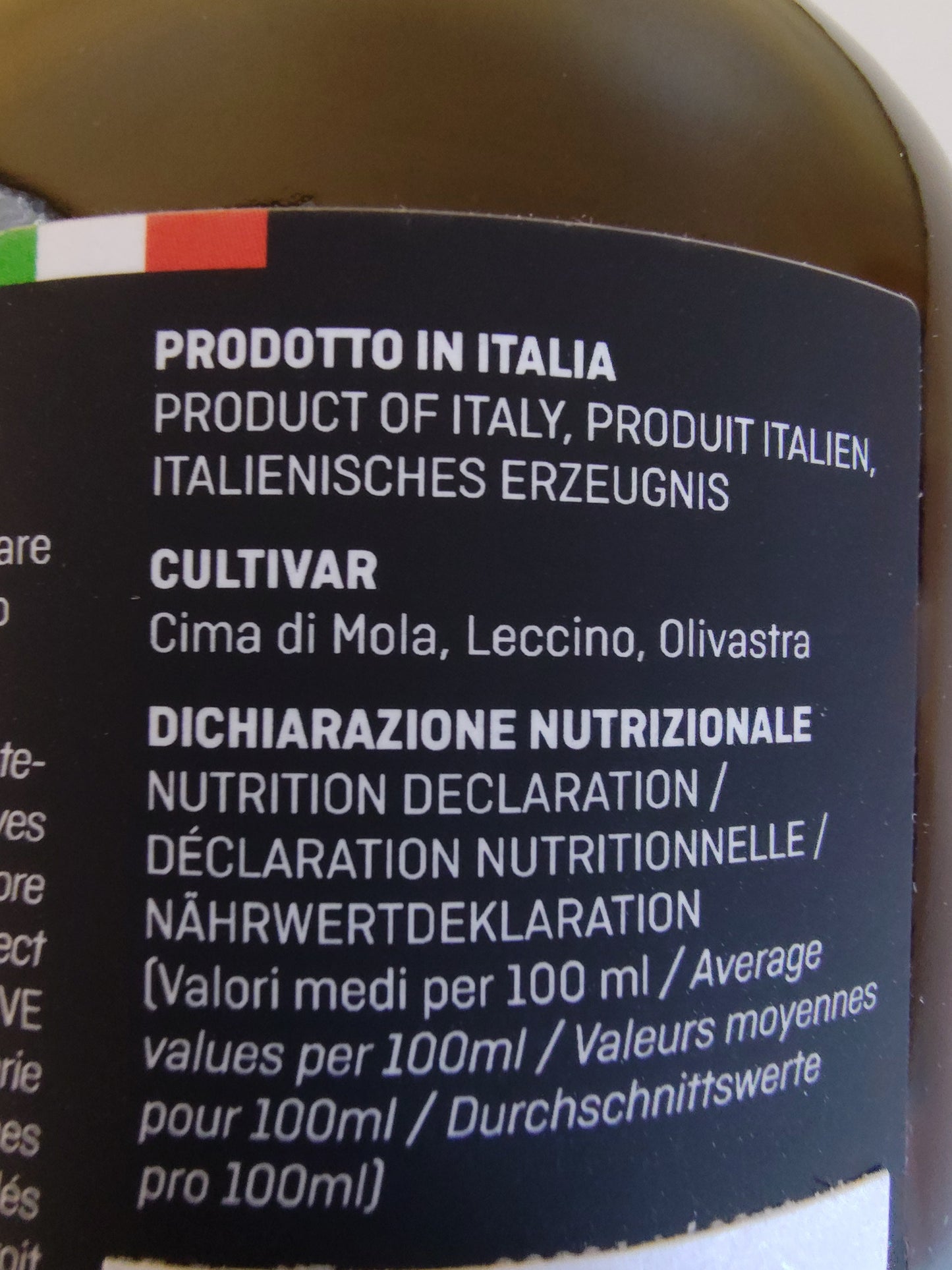 Terre Dei Trulli Multicultivar Extra Virgin Olive Oil