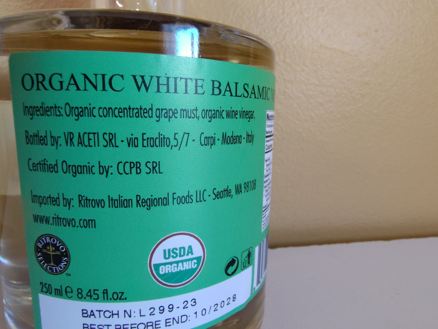 Organic White Balsamic