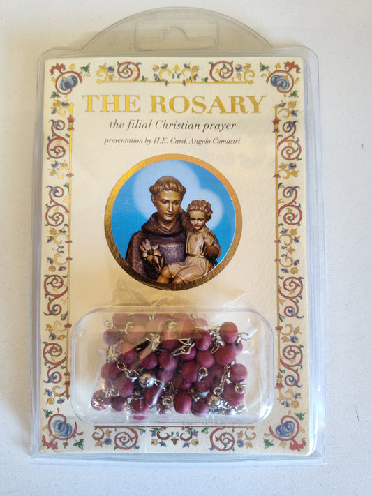 Rosary and Book St. Anthony