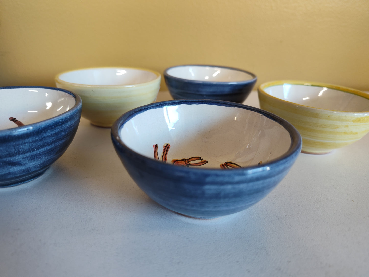 Bowl, 3 inch for dipping, assorted designs (8cm)