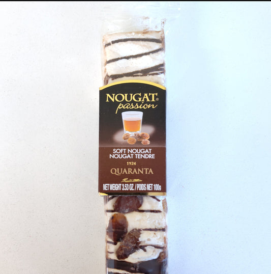 Nougat with Chocolate & Raisins