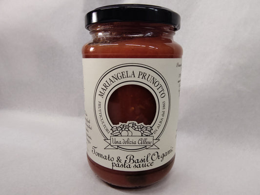 Mariangela Prunotto Organic Tomato with Basil Pasta Sauce