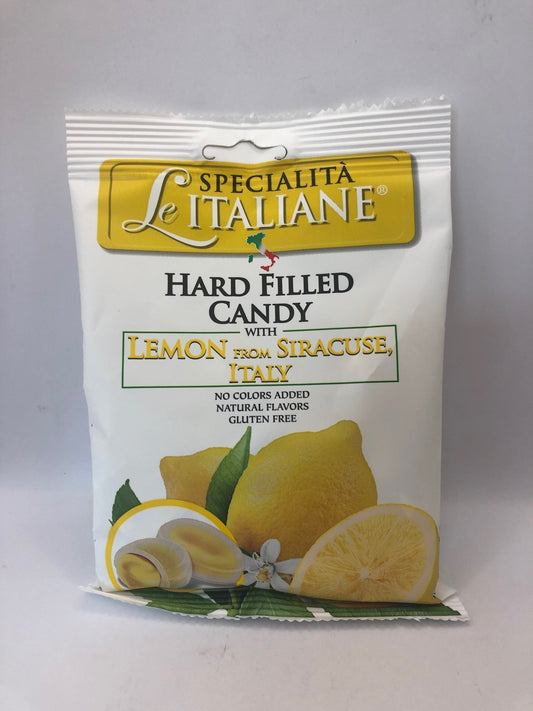 Hard Filled Candy Lemon