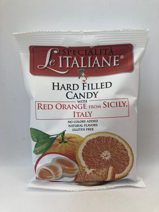 Hard Filled Candy Red Orange