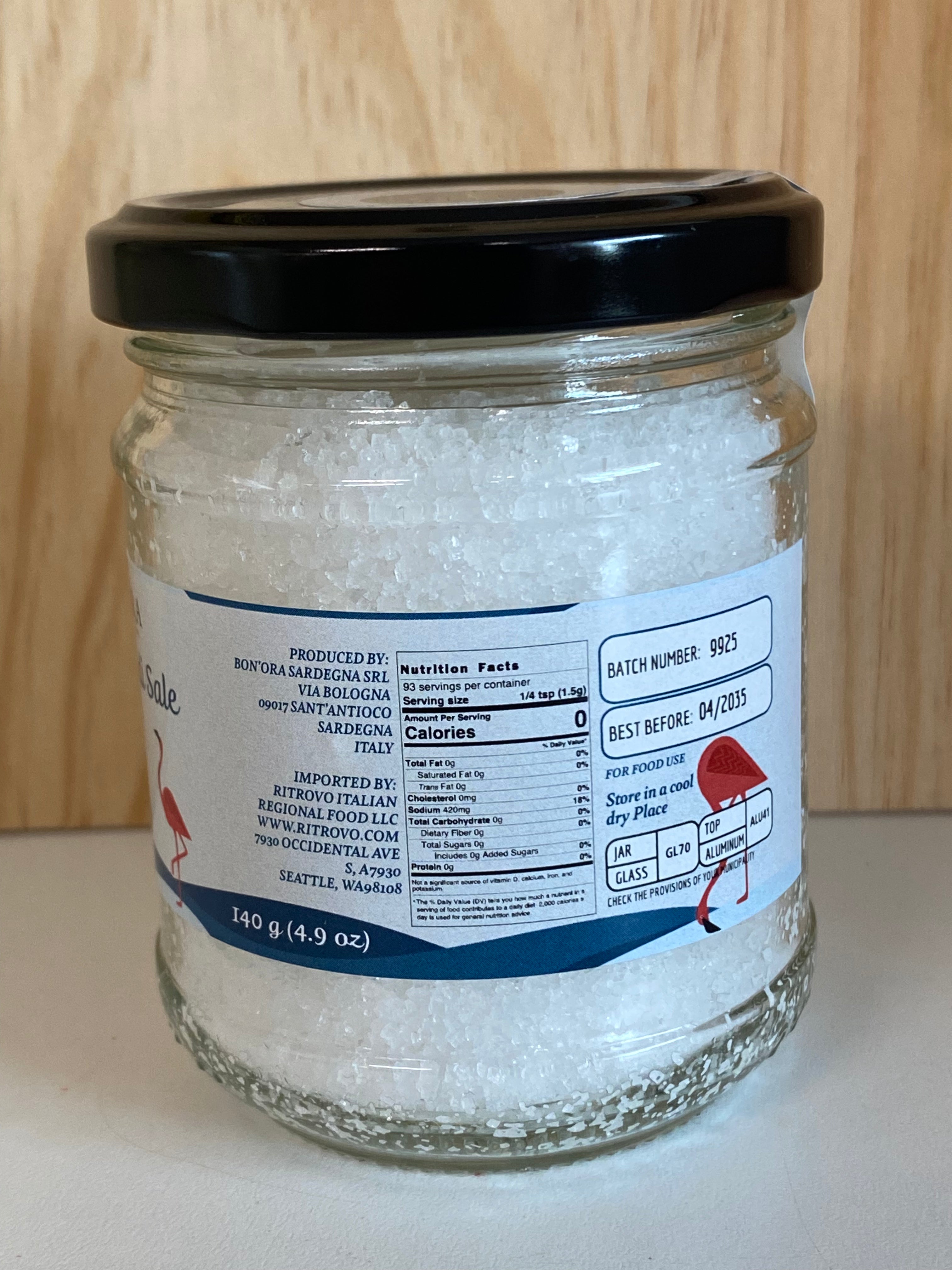 Sardinian Fior di Sale Sea Salt