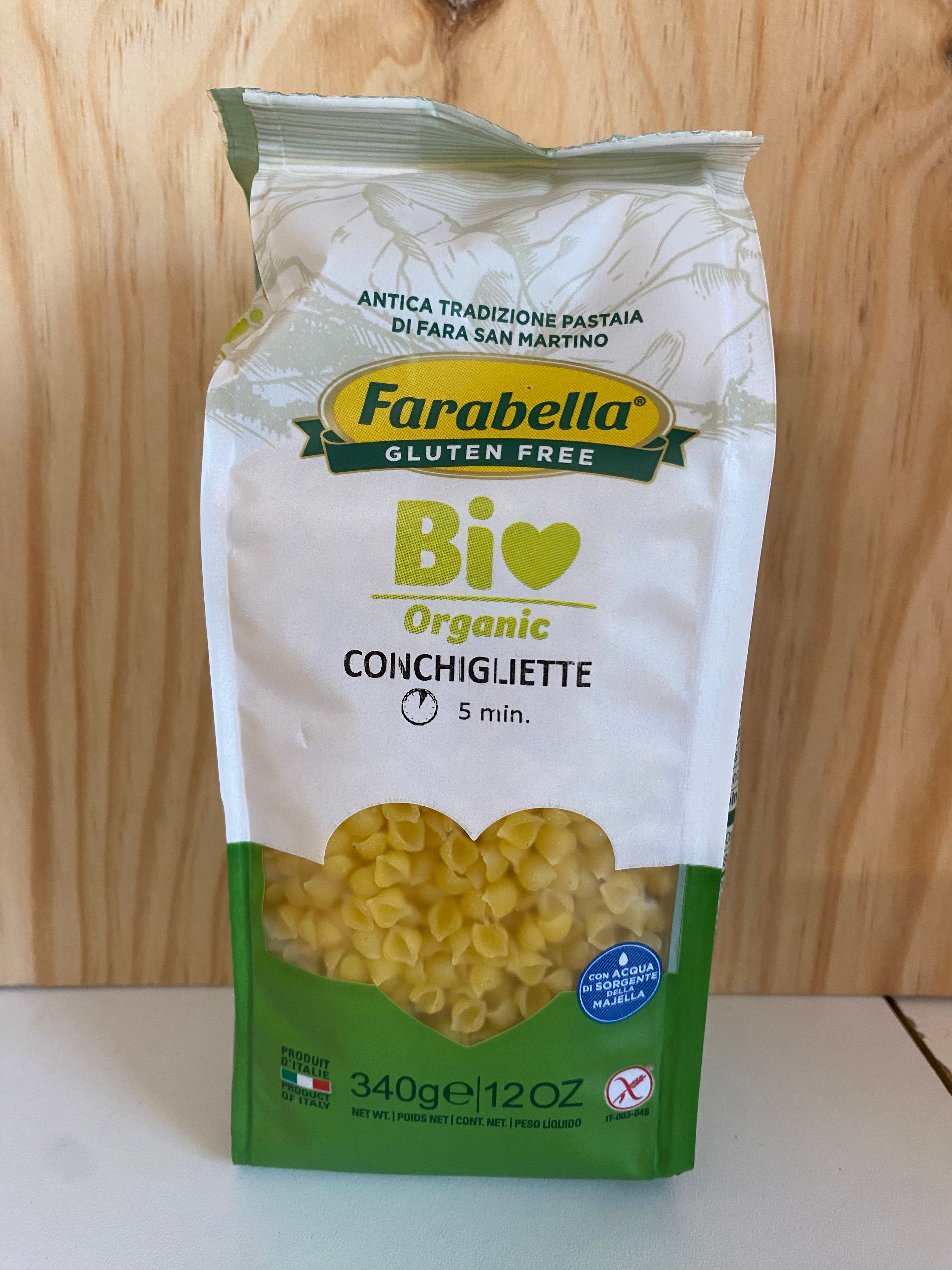Farabella Gluten Free Organic Conchigliette