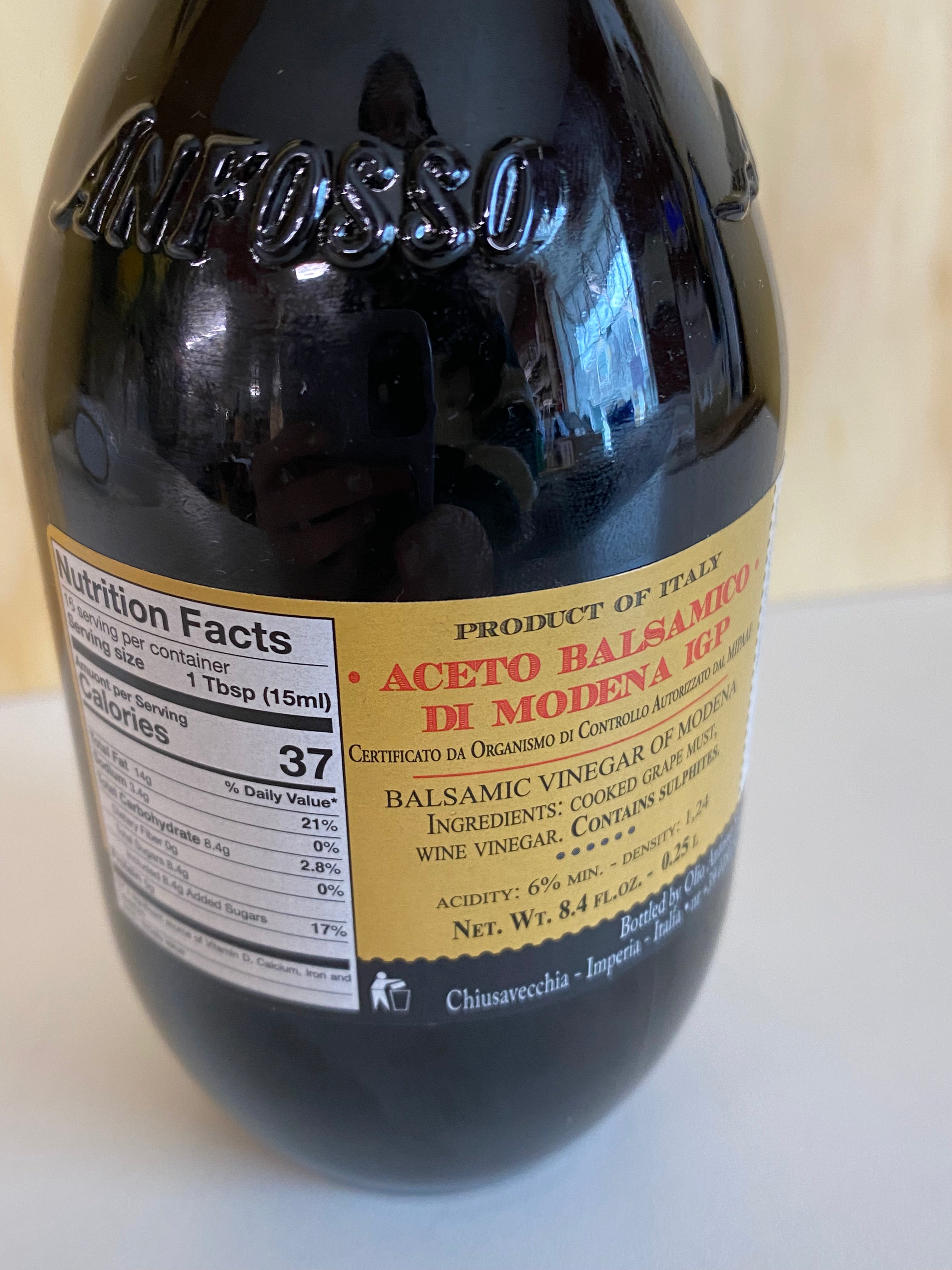 Aged Balsamic Vinegar Silver Label 250 ml