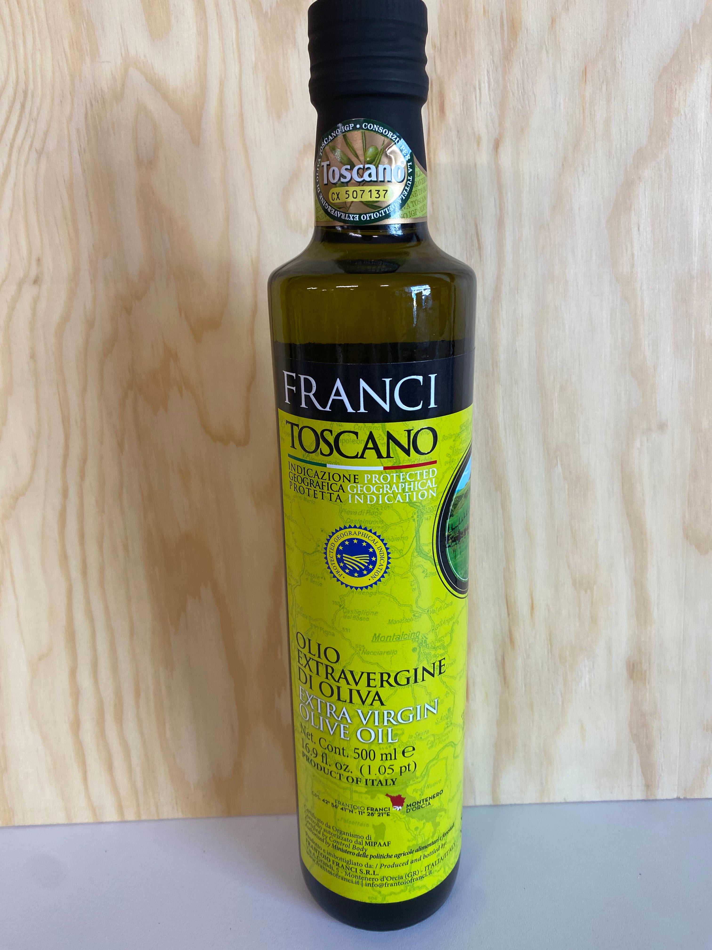 Frantoio Franci Extra Virgin Olive Oil PGI Toscano
