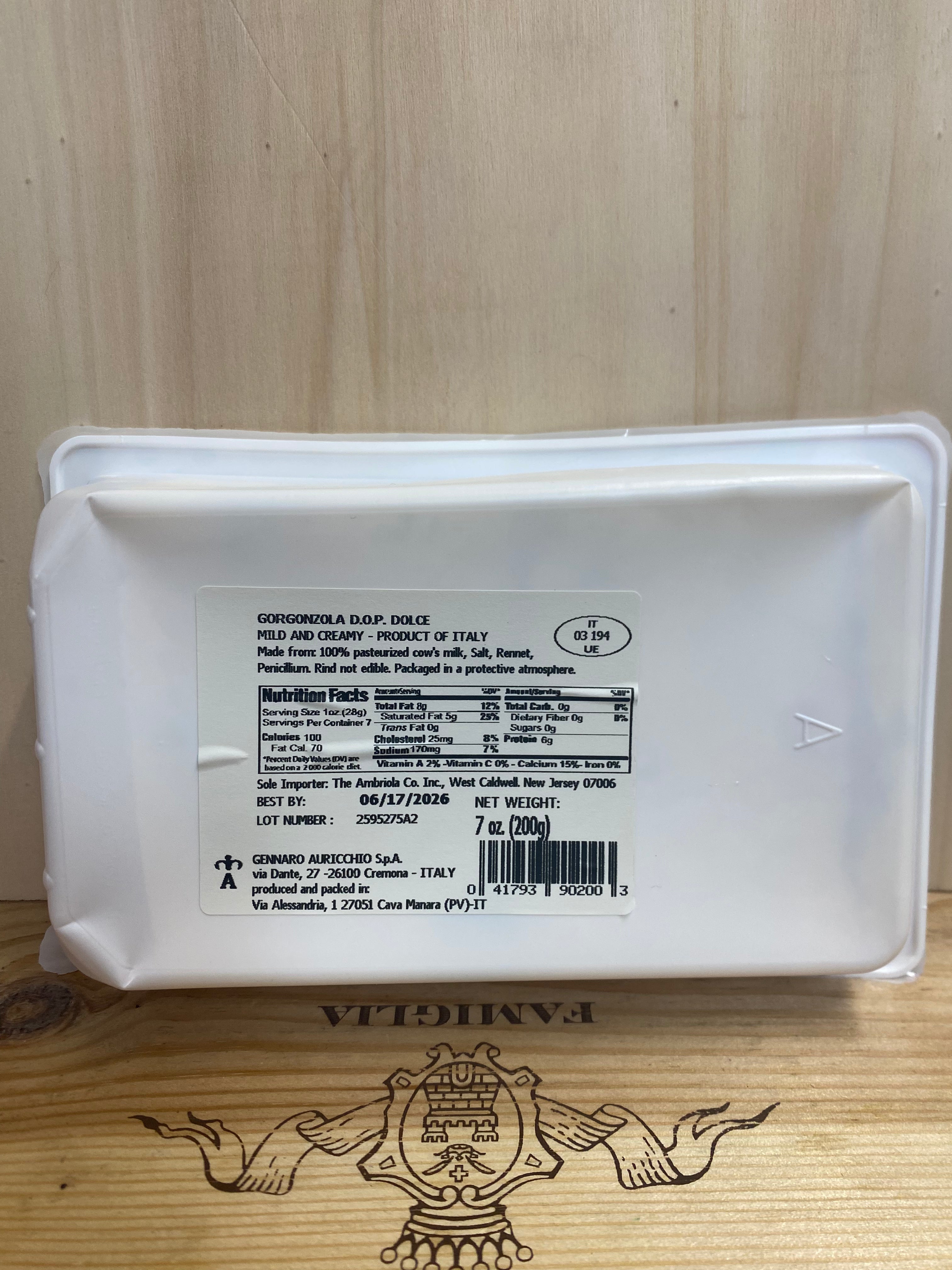 Gorgonzola Dolce DOP Cheese