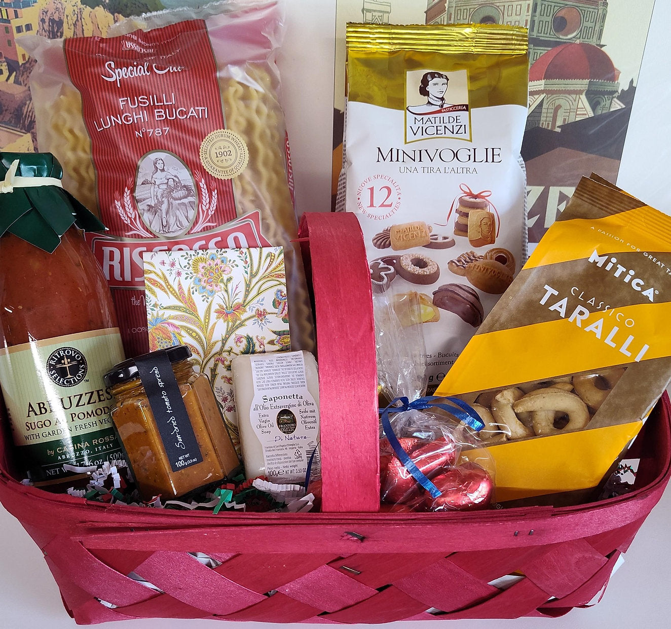Italian Delights Gift Basket