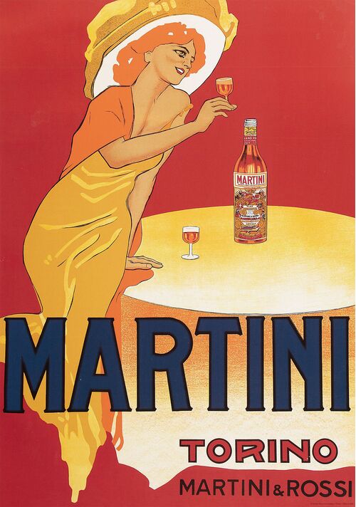 Martini Vintage Poster