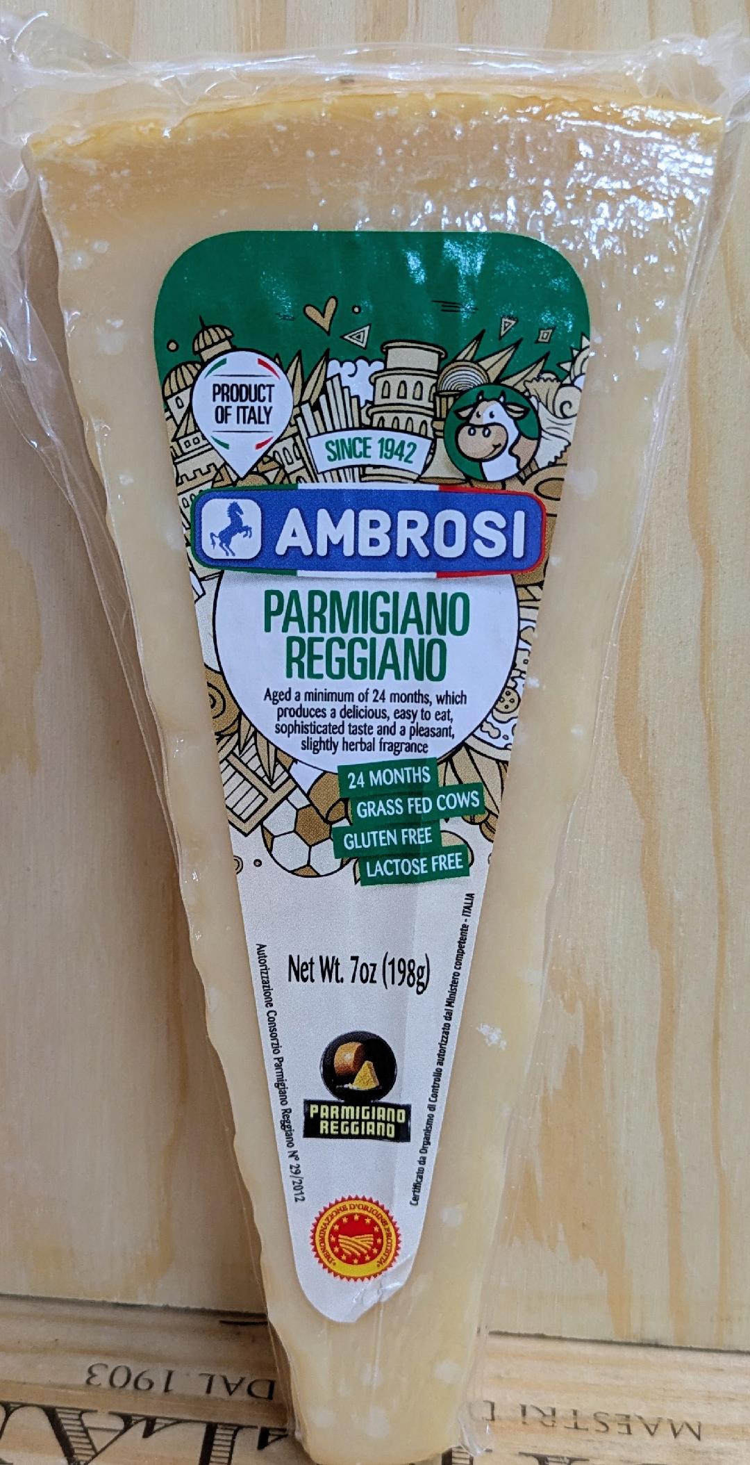 Parmigiano Reggiano Aged 24 mo 7 oz.