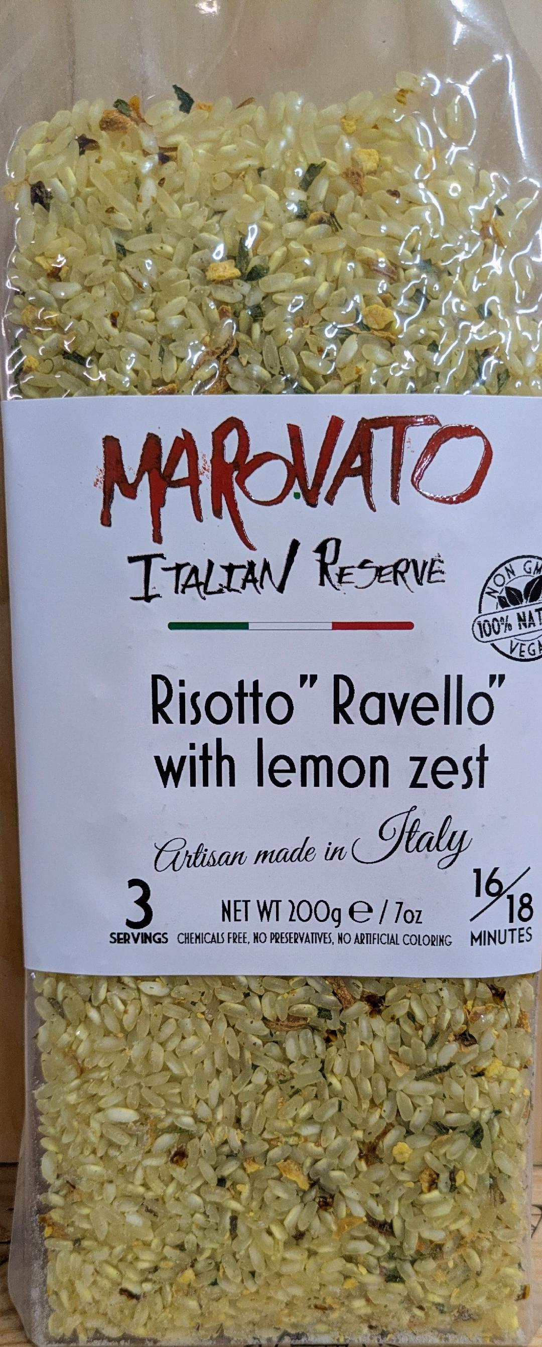 Risotto Ravella with Lemon Zest