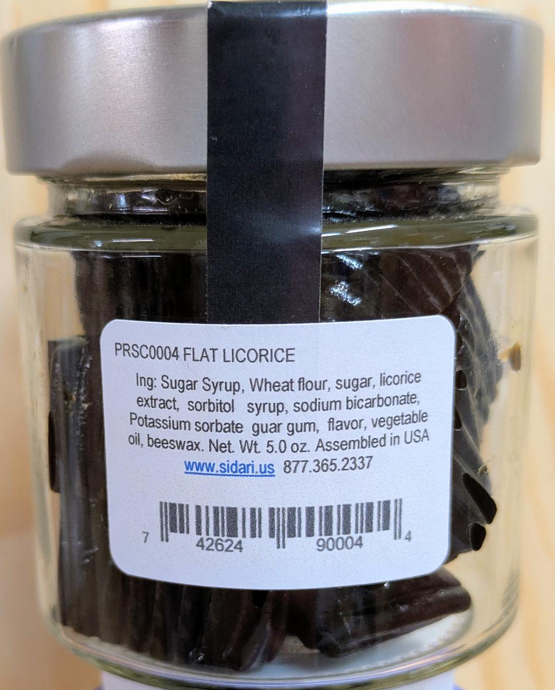 Sidari Licorice Candy in Jar