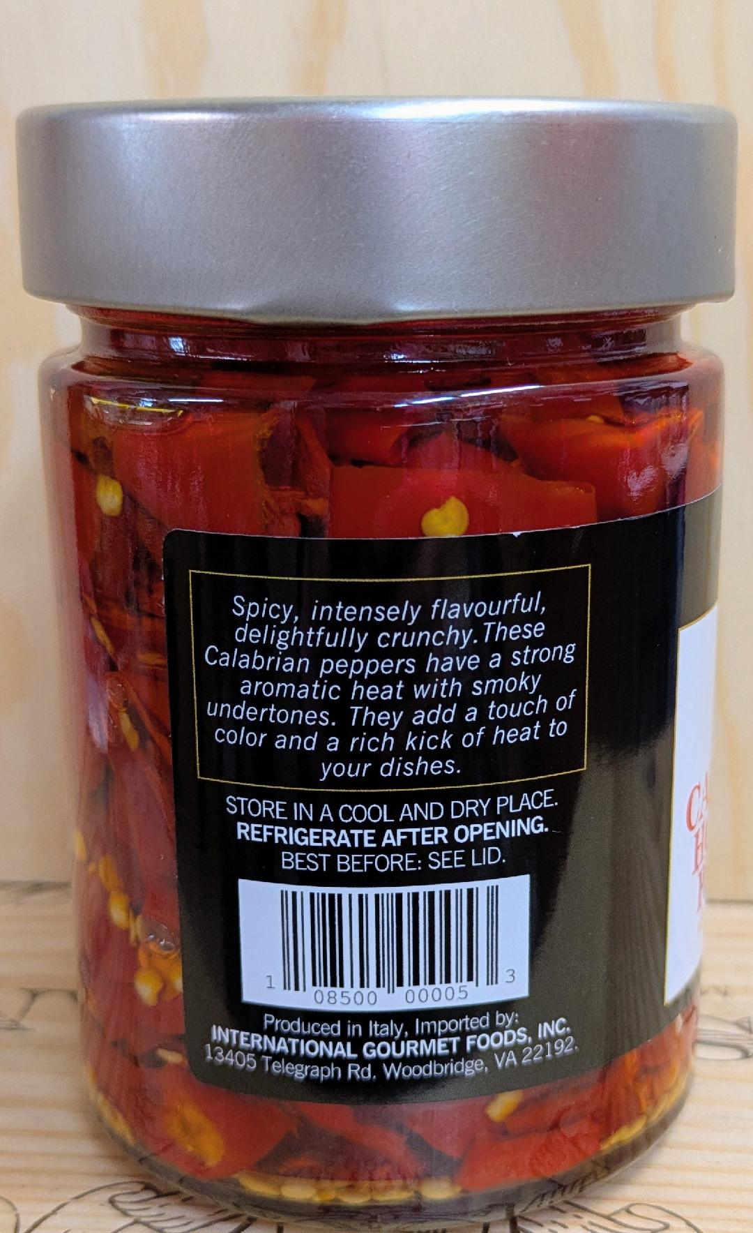 IGF Hot Sliced Calabrian Red Peppers