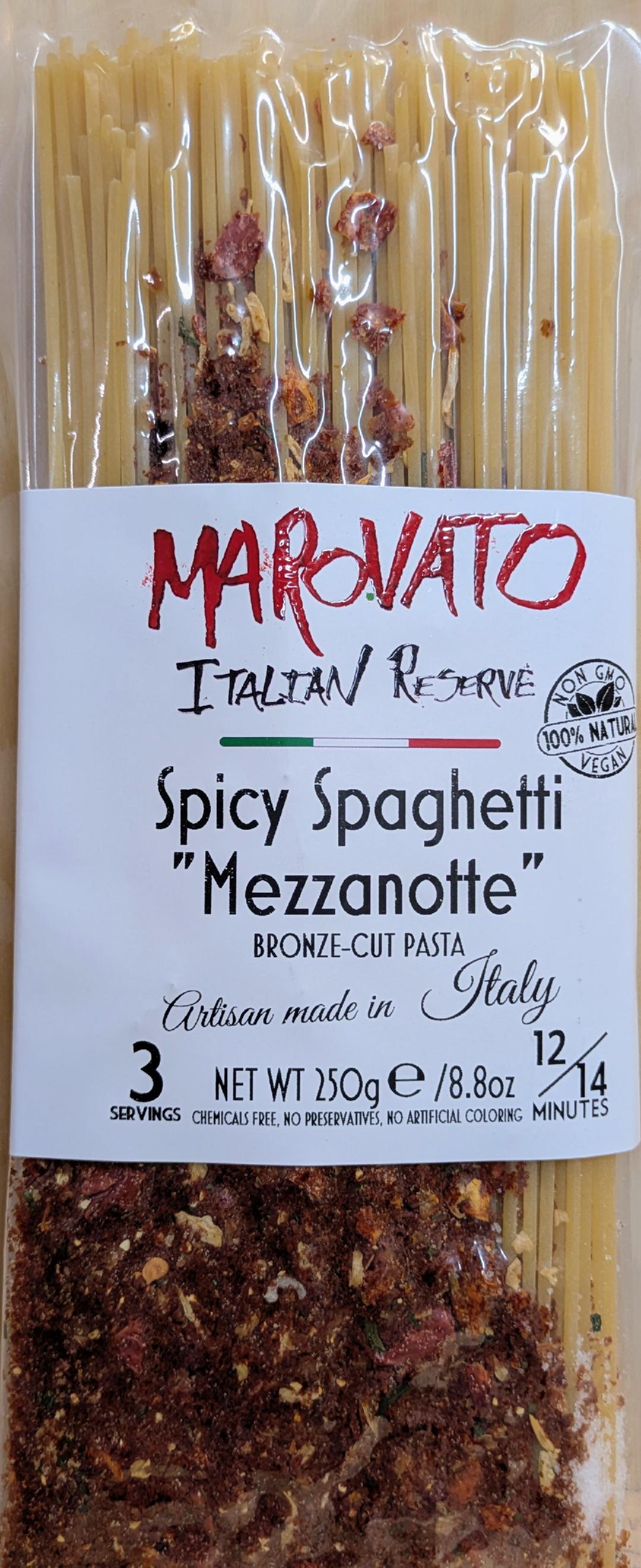 Spicy Spaghetti Mezzanotte