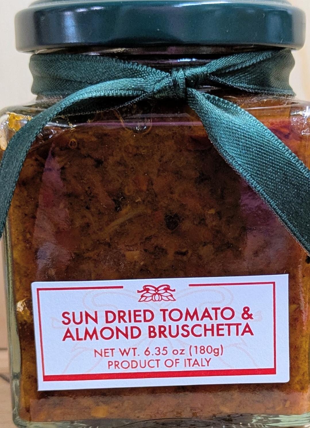 MAMMA ANDREA Sun Dried Tomato & Almond Bruschetta