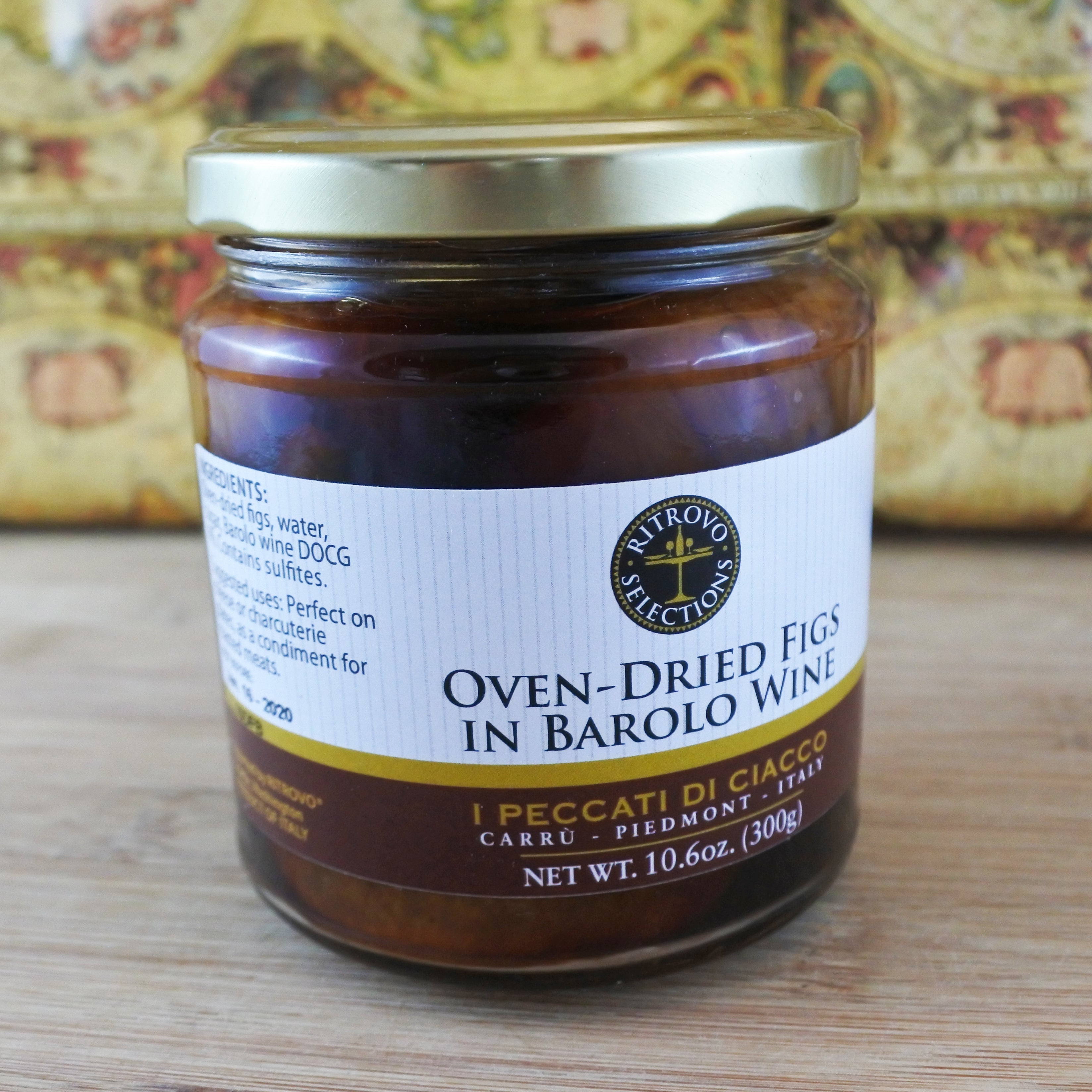 Oven Dried Figs Barolo Wine