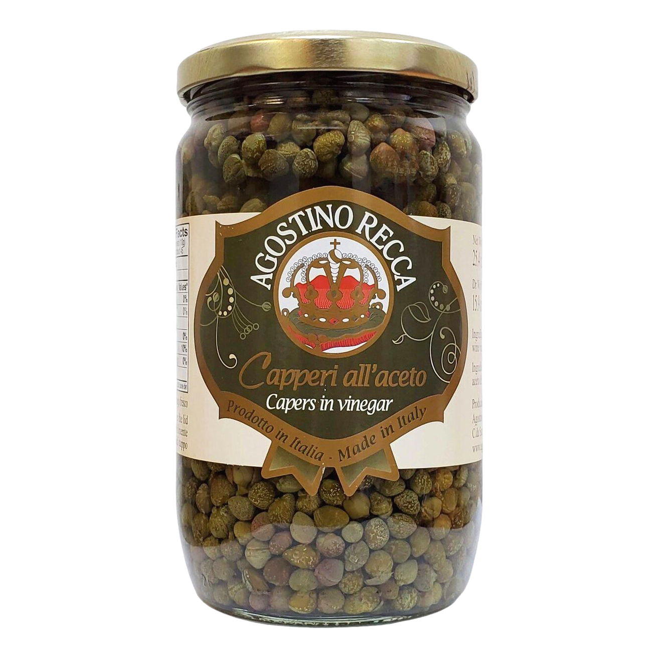 Agostino Recca Capers in Vinegar