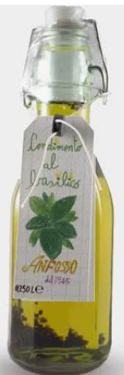 Anfosso Basil Extra Virgin Olive Oil 250ml