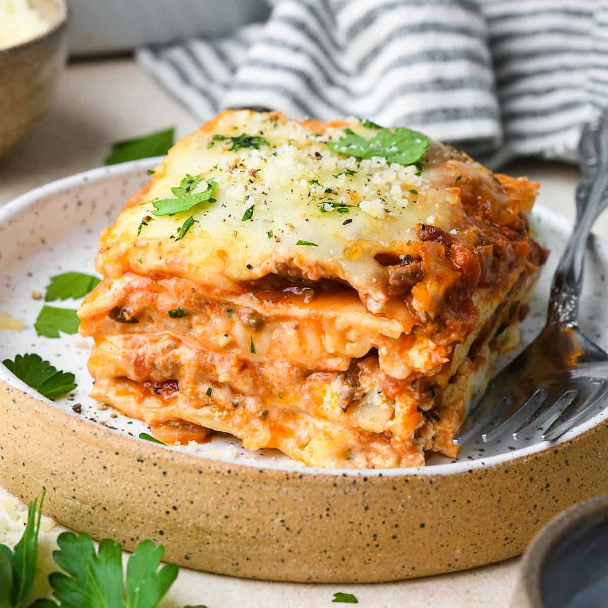 Beef Lasagna single serving