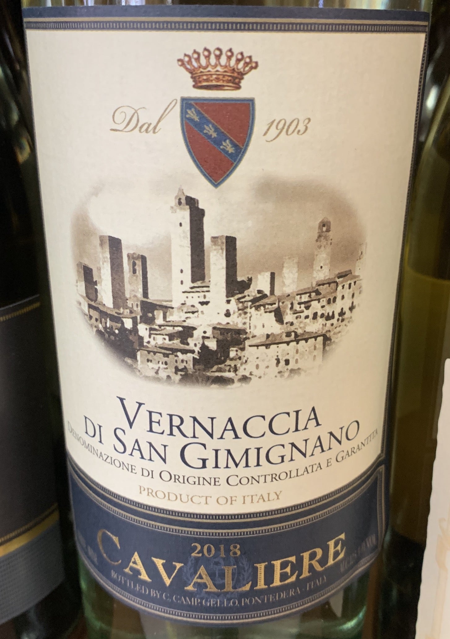 Cavaliere Vernaccia di San Gimignano