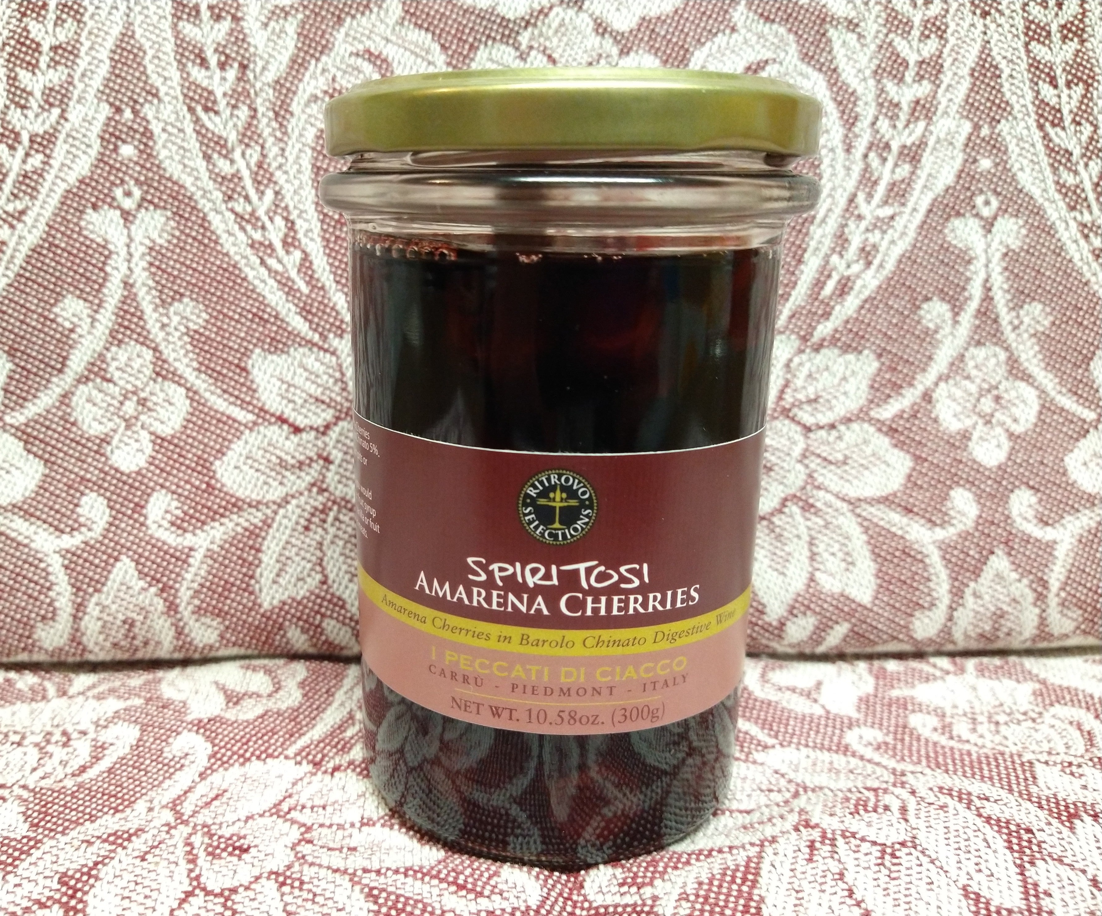 Amarena Cherries in Barolo Wine