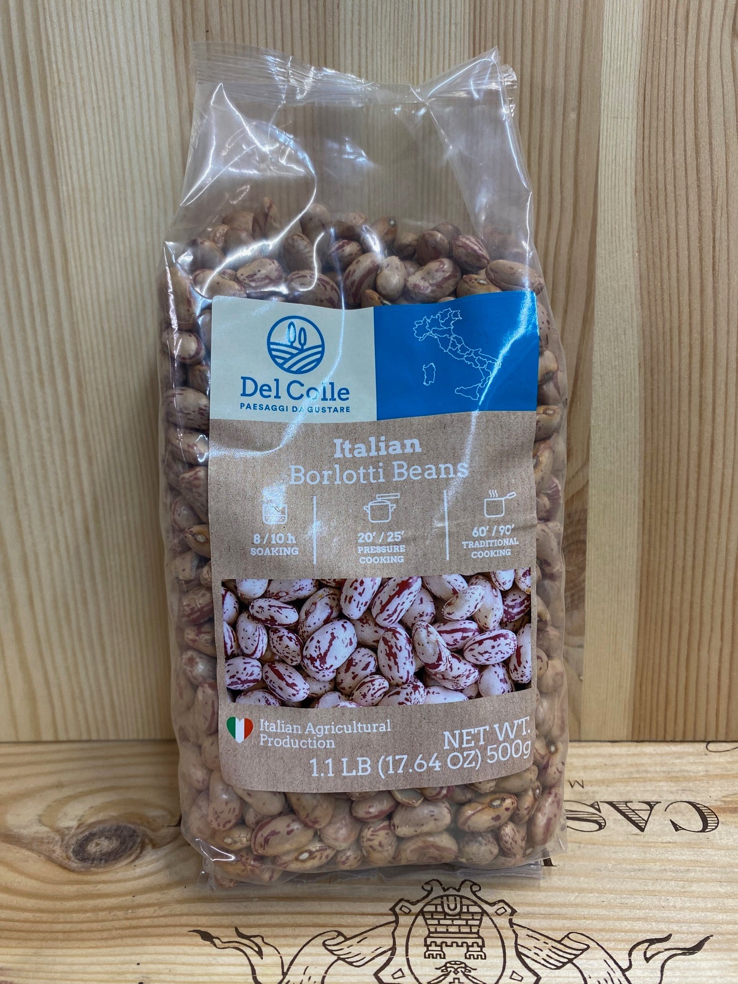 Del Colle Italian Borlotti Beans