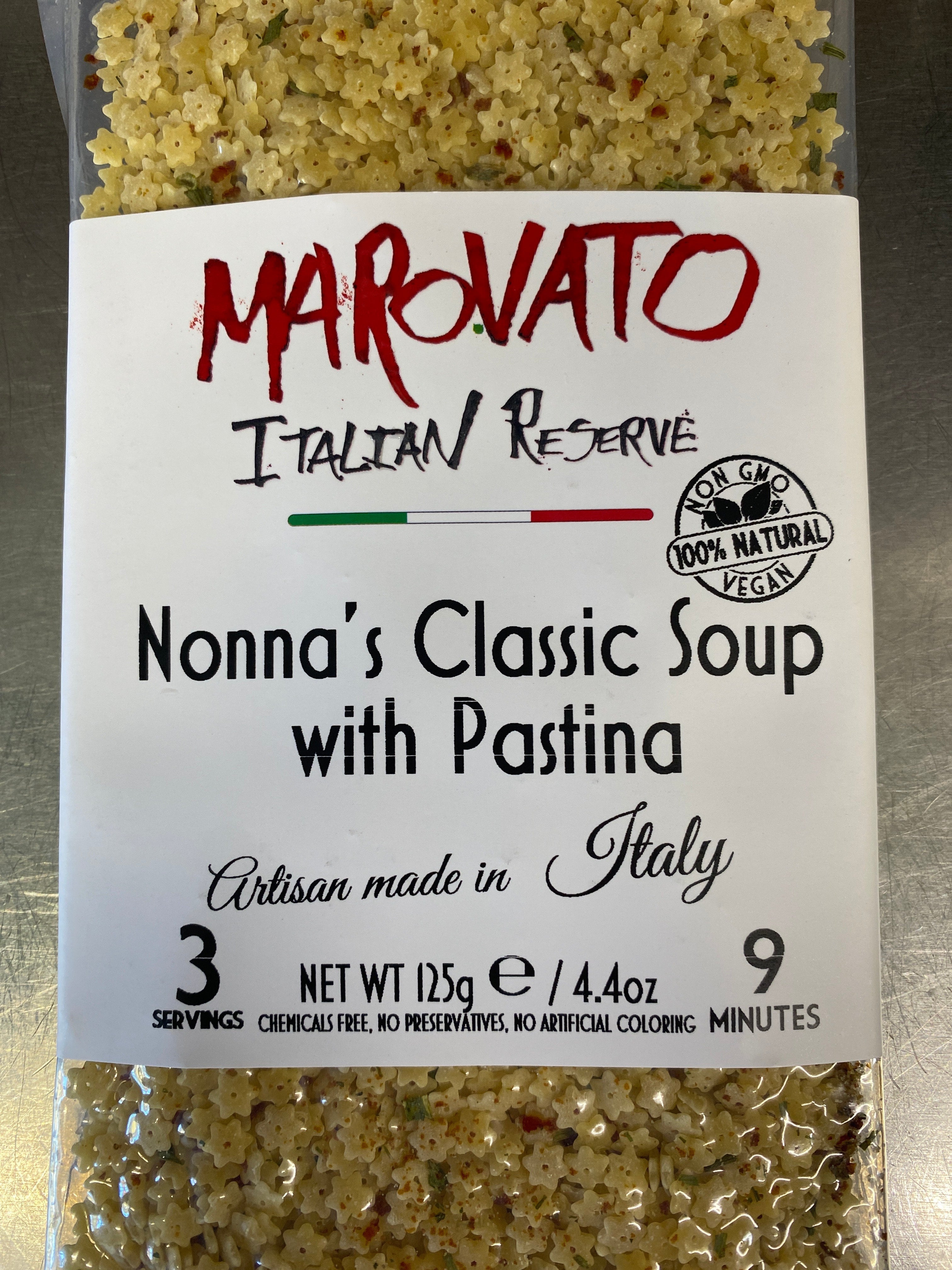 Marovato Nonna's Classic Soup with Pastina