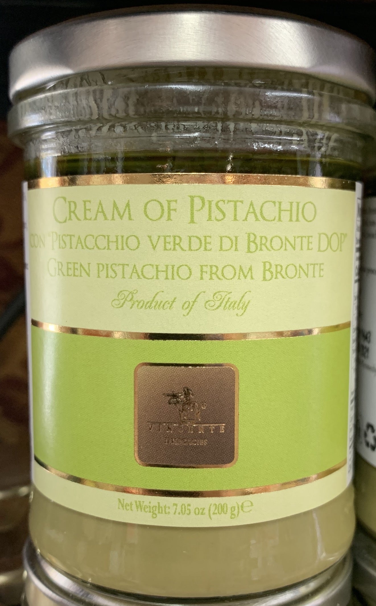 Vincente Pistachio Cream