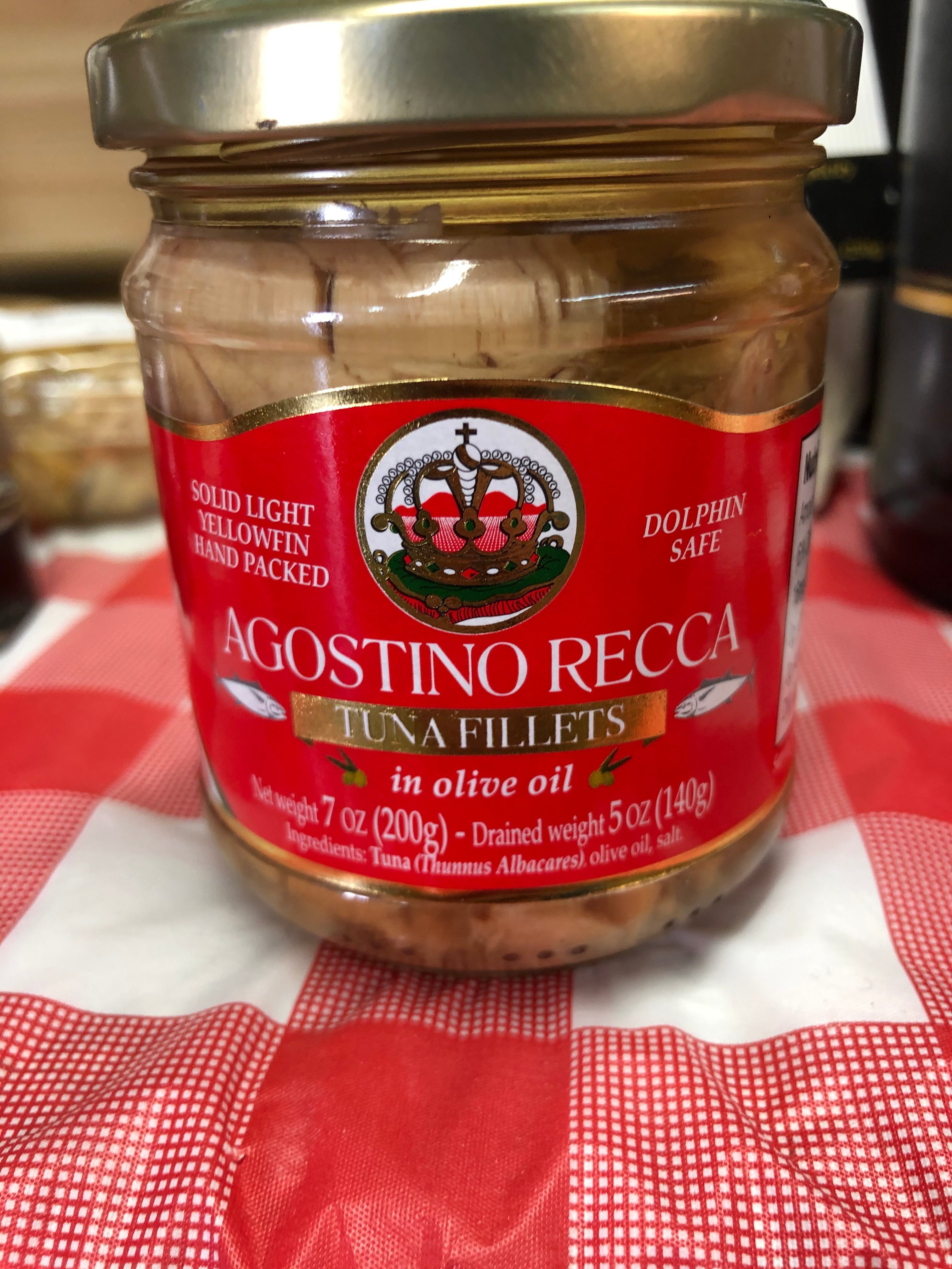 Agostino Recca Tuna Fillets in Olive Oil