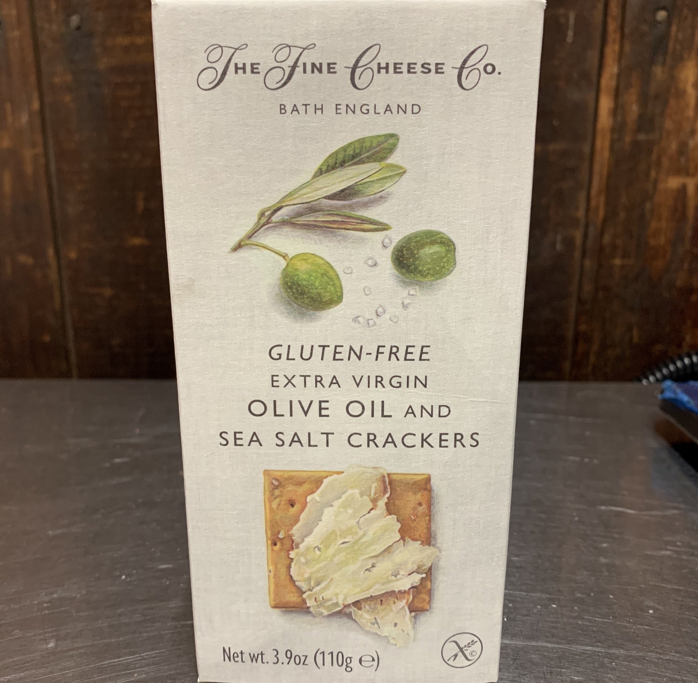 Gluten Free Sea Salt Crackers